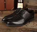 2015 Prada men Crocodile stripes casual shoes PSM0304