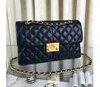 2016 Chanel A76088 Flag Bag Original lambskin Leather Black A76088
