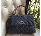 2016 ChanelOriginal Leather grained shoulder Tote bag A95168 A95168