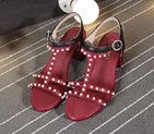 2016 chanle Sandals with Pearl CHW1073