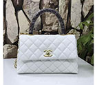2017 Chanel Coco shoulder Tote bag Original Leather A92989 A92989