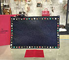 2017 Valentino GUITAR ROCKSTUD ROLLING NOIR CROSS BAG 0116 0116