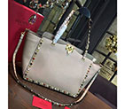 2017 Valentino ROCKSTUD NOIR MEDIUM TOTE 0973 0973