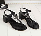 2017 chanle women shoes in Lambskin leather CHW1536