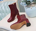 2017 gucci women Boots shoes in Calfskin leather Heel Height 7.5cm GWS607