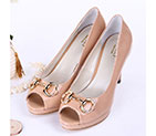 2017 gucci women shoes in Patent leather GWS449