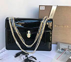 2018 BVLGARI Serpenti Forever flap cover bag 35106