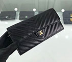 2018 Chanel Matelasse Bi-Fold Wallet A80759