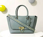 2018 VALENTINO DEMILUNE DOUBLE HANDLE BAG V2046 V2046
