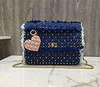2018 VALENTINO GARAVANI ROCKSTUD SPIKE CHAIN BAG 0121