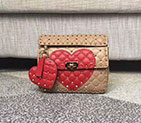 2018 VALENTINO MEDIUM ROCKSTUD SPIKE CHAIN BAG 0122 0122