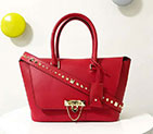 2018 VALENTINO SMALL DEMILUNE DOUBLE HANDLE BAG V2047 V2047