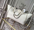 2018 Valentino ROCKSTUD NOIR MEDIUM TOTE 0973