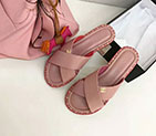 2018 chanle women Slippers in Lambskin CHW2008