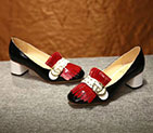 2018 gucci women shoes in Patent leather Heel 5cm GWS756