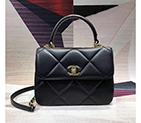 2019 Chanel Small Flap Bag with Top Handle A92236