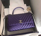 2020 Chanel flap bag with top handle A92991
