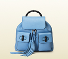 Bamboo leather backpack 370833 A7M0N 4503