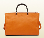 Bamboo shopper leather tote 323658 A7M0V 7626