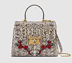 Gucci Snakeskin medium top handle bag 476435 LOOWX 9576 476435