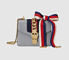 Gucci Sylvie leather mini chain bag 431666 CVLEG 1761 431666