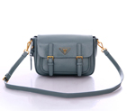 Prada Saffiano Calf Leather Flap Bag BT0904 in indianred BT0904
