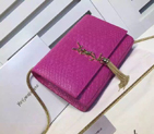 SAINT LAURENT Monogramme Cross-body Shoulder Bag 311217 Rose 311217