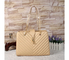 Saint Laurent Large Cabas Caviar Leather Bag Y3009 Apricot Y3009