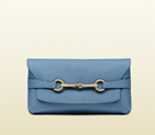 Soft bright bit leather clutch 353230 AZB0T 4712
