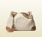 Soho canvas shoulder bag 308982 KJ54G 8359