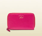 gucci swing leather zip around wallet 354497