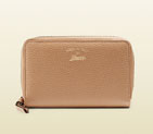 gucci swing leather zip around wallet 354497