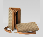 zip around wallet with engraved gucci script logo 245914 FN96G 8778