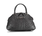 'cathrine' medium  top handle bag with small horse 247286 A261G 1033