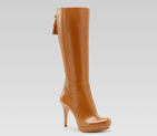 'betty' mid heel platform boot with tassel and bamboo detail. 269731 BKO00 2535